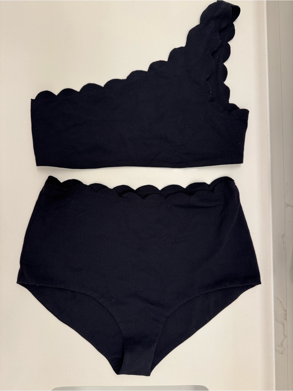 Marysia Swim Santa Monica High-Waist Bikini Bottom + Top